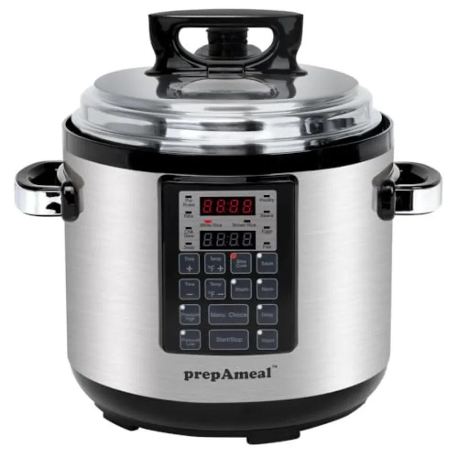 Pressure Cooker Rice Cooker Black 6 Quart Bu