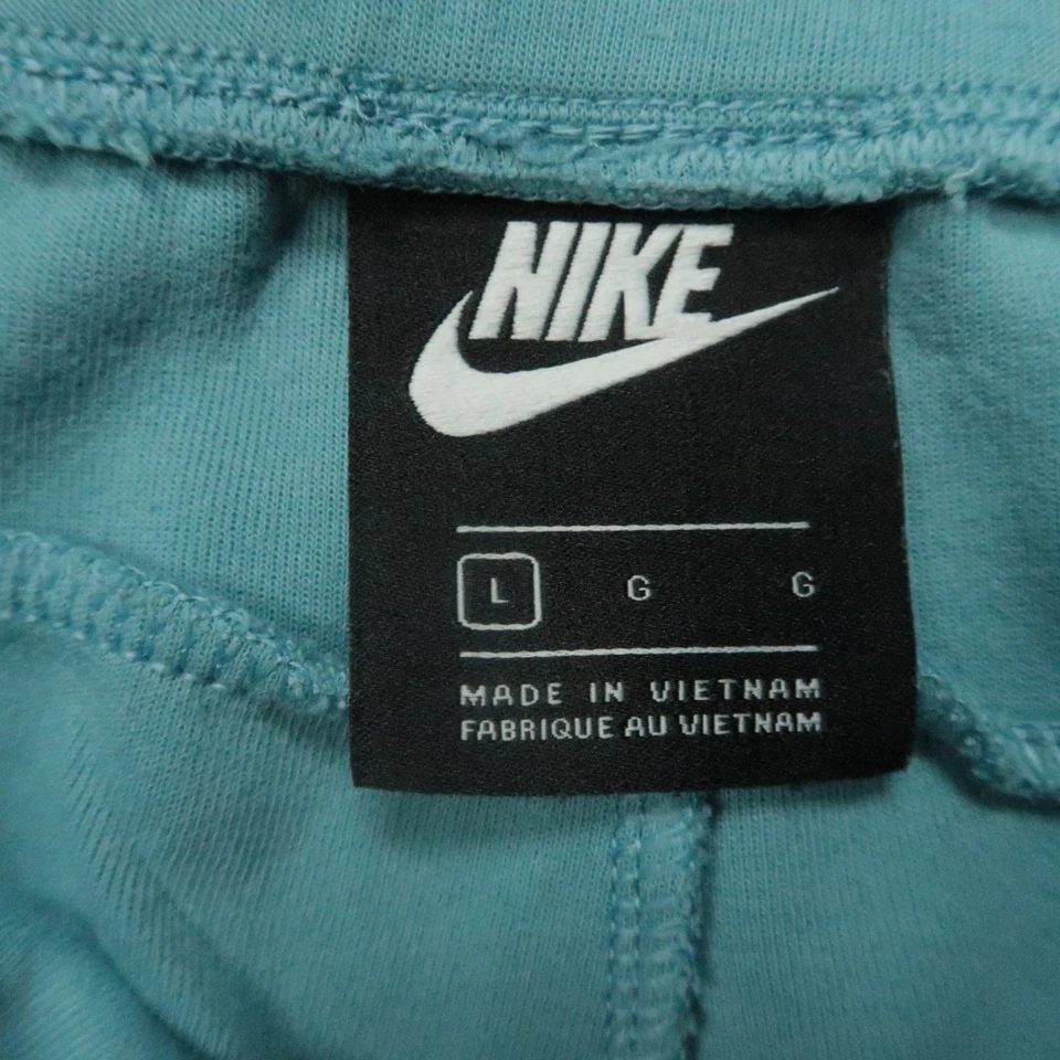 Pantalones Nike Hombres Grandes Azul Tecnología Polar Joggers Atléticos Bolsillo con Cremallera Foto 3 de 4