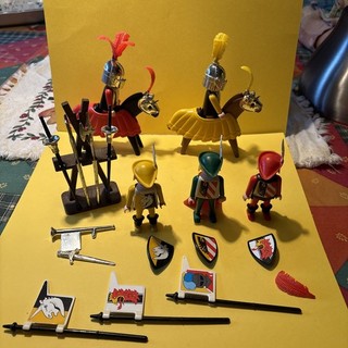 Vintage 1985 Playmobil 3265 Knights Tournament West Germany