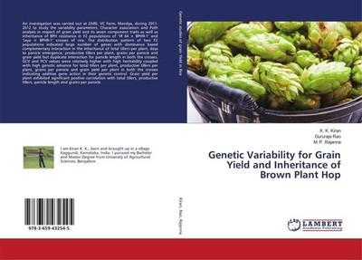 Genetic Variability for Grain Yield and Inheritance of Brown Plant Hop K. K. Kir