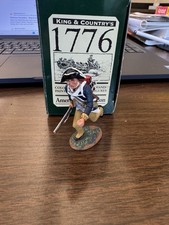 King Country American Revolution AR02 Continental Army Infantry Charging MIB