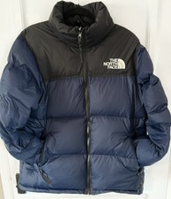 The North Face Nuptse 700 Puffer Jacket Blue, Size Medium