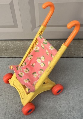 Vintage Mattel Tuff Stuff Baby Doll Stroller