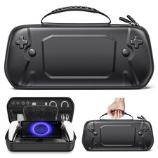 Svetaecho Carrying Hard Case Compatible with PlayStation Portal S, Black