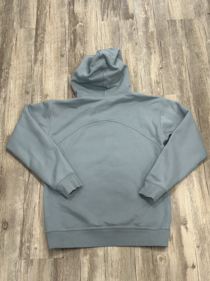 Sudadera con Capucha Lululemon All Yours Azul Fundido Para Mujer Talla 6 • Usada en Excelente Condición Foto 2 de 4