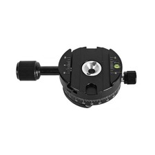 360 Degree Panoramic Rotating Quick Release Plate Clamp Tripod Head Mount
