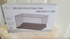 Minifig Acrylic Display Case Deluxe 25.5cm 3 level stackable