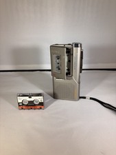 READ DESCRIPTION SONY Microcassette Corder M-560V VOR Voice Recorder W/ MC-60