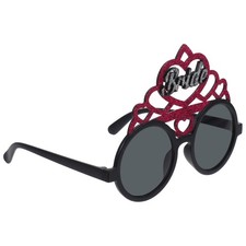 Reusable Bridal Sunglasses Multicolor ABS Glasses for Wedding Party Photo Booth