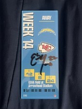 Los Angeles Chargers Elijah Molden #22 Autographed Signed Commemorative Ticket