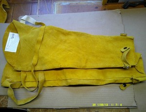 WELDERS COWHIDE SLEEVES AND SHOE COVERS WELDING CLOTHING