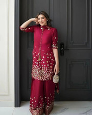 SALWAR KAMEEZ PAKISTANI INDIAN WEDDING PARTY WEAR DRESS BOLLYWOOD SUIT NEW