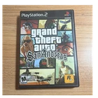 Grand Theft Auto: San Andreas PlayStation 2 Rockstar Games, MAP INCLUDED
