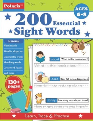 200 Essential Sight Words: Learn, Trace & Practice 200 High Frequency Sight ...