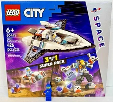LEGO (60441) City: Space Explorers Pack - New Sealed Retired 3 in 1 60428 60430