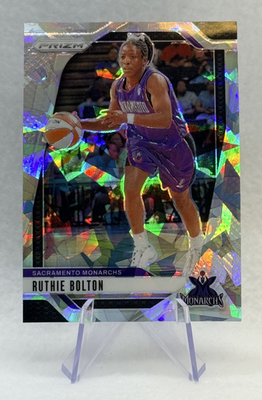 #ad Ruthie Bolton 2024 Panini WNBA Prizm Ice #15 Sacramento Monarchs $3.00