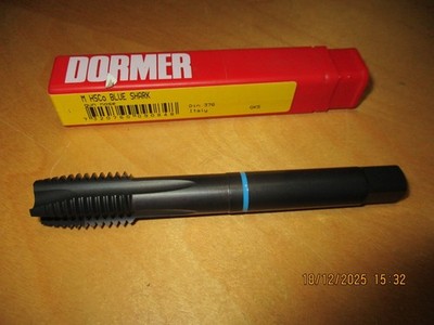 Dormer E345 Gewindebohrer M18 Maschinengewindebohrer HSCo Blue Shark NEU