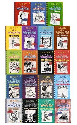 Diary of a Wimpy Kid Complete Set - 19 Books By Jeff Kinney | eBay