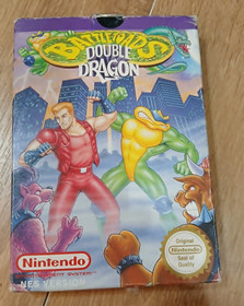 Battletoads Double Dragon Boxed NES PAL A Nintendo Tested-CIB-FREE POSTAGE