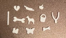 Complete Set of 11 Operation Game Replacement Pieces / Missing Parts - FREE SH