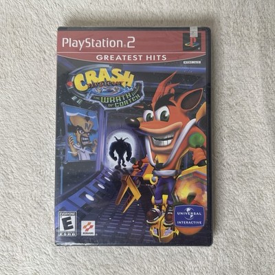 MINT SEALED Crash Bandicoot: The Wrath of Cortex Greatest Hits PlayStation 2