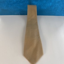 VTG Stewart s, The Man s Shop Men s Tie. Tan 100 Lamb Wool Preppy Old Money