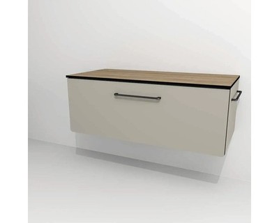 Waschtischunterschrank mit 1 Schublade Devo Sonus 2.0 BxHxT 97x36x45 cm dakar su