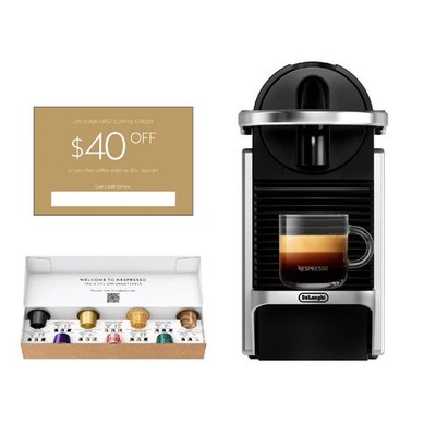  NEW  DeLonghi Nespresso Pixie Espresso Machine