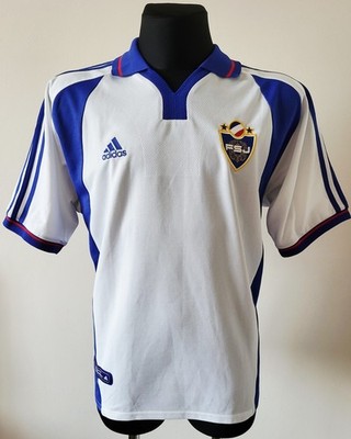 Yugoslavia 2000 - 2001 Away football Adidas shirt size Large | eBay