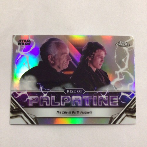 The Tale of Darth Plagueis [Dathomir Red Refractor] #RP-7 Star Wars 2024 Topps Chrome The Rise of Palpatine card