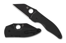 Spyderco Knives Microjimbo C264GPBK Black CPM-S30V Stainless G-10 Pocket Knife