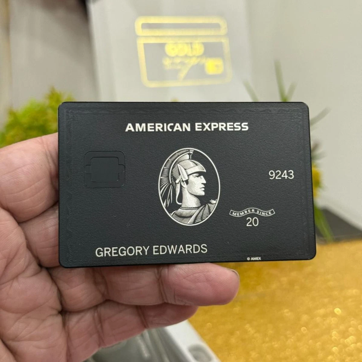 Black Metal Collectible Credit & Charge Cards for sale | eBay