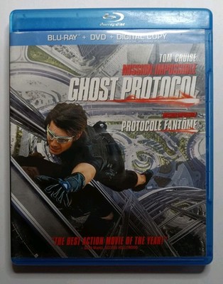Mission: Impossible Ghost Protocol Blu-ray Movie A Pre Owned Disc Mint Condition
