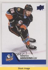 2020-21 Upper Deck AHL Blue Andrew Agozzino #20 READ 0qr0