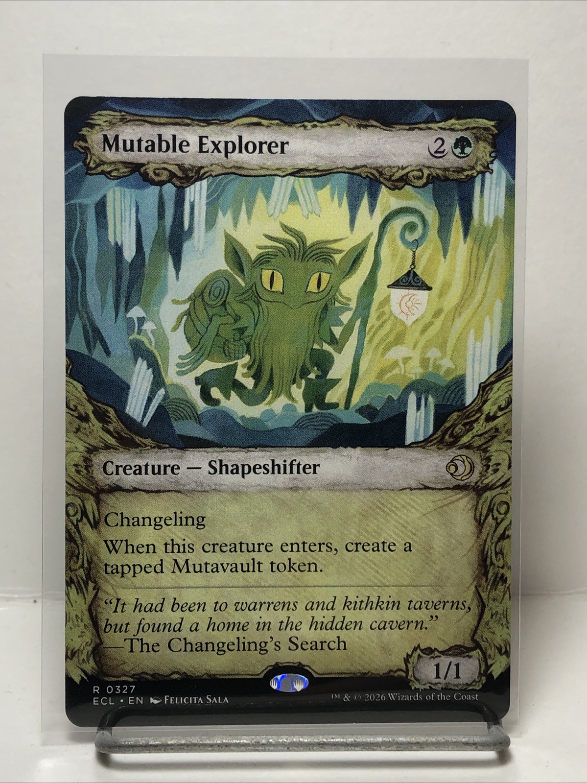 Mutable Explorer (Non-foil) [Showcase] Lorwyn Eclipsed 0327 Rare MTG