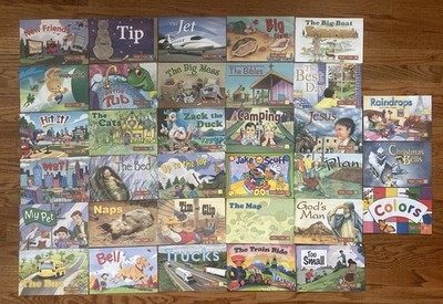 BJU K5 Focus On Fives Reader Books 1-34