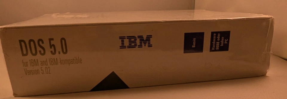 IBM MS-DOS 5.0 3,5" Disketten NEU / SEALED - Bild 4 von 4