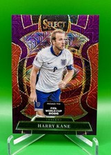2025-26 Panini Select Road to FIFA World Cup #42 Harry Kane Purple Mojo England