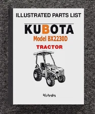 2230 Tractor SERVICE PARTS MANUAL Kubota BX2230D Exploded-Diagrams - PAPER M