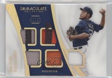 2017 Panini Immaculate Material Gold 44/49 David Paulino #IM-DP n1u