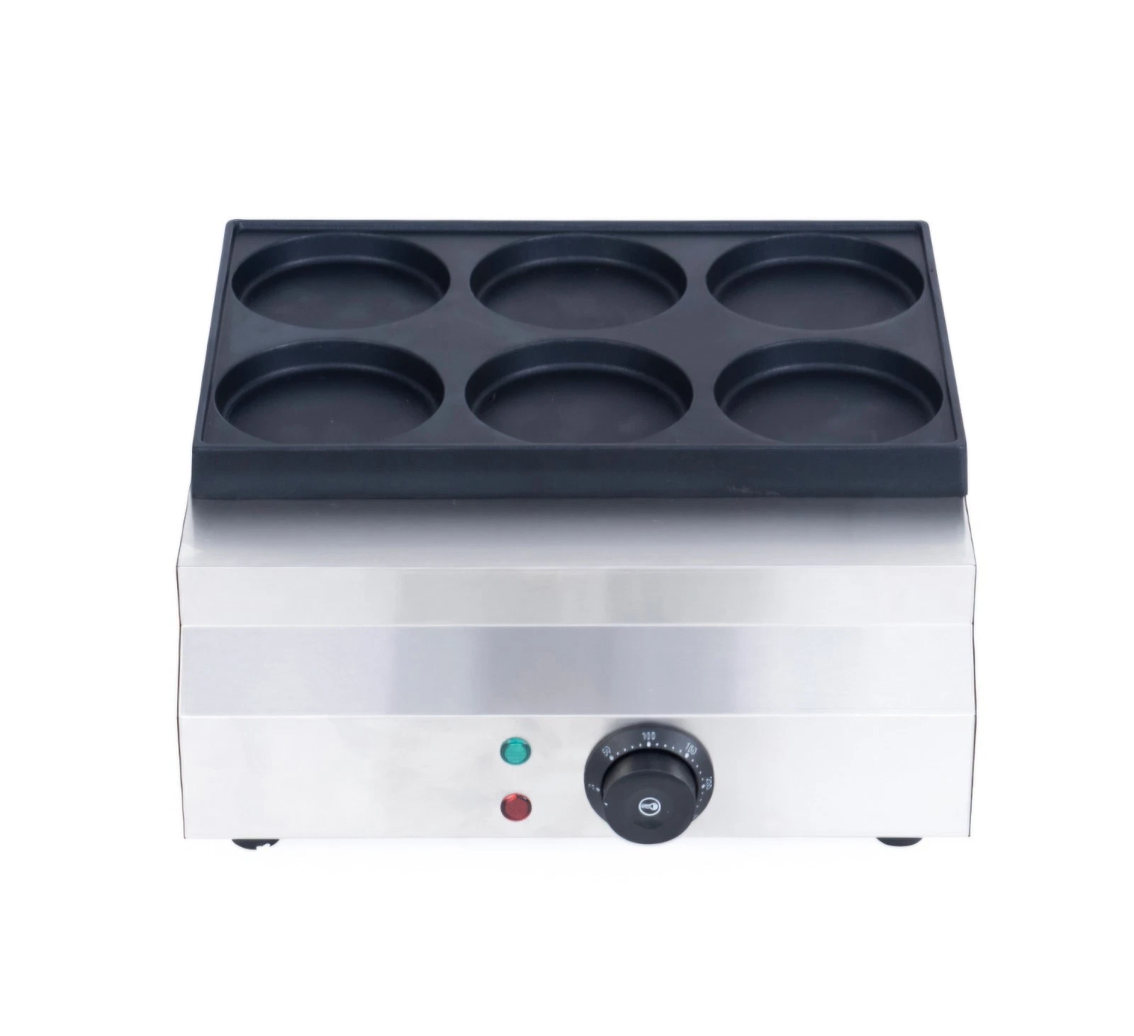 Quatrone Electric American Pancake Maker 6 pcs pancakes Machine catering Equipme