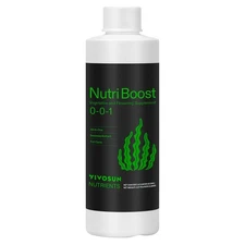 VIVOSUN Seaweed & Kelp Fertilizer Additive NutriBoost (0-0-1) 8 Ounces All Stage