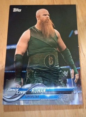 Topps 2018 WWE Then Now Forever Rowan Wrestling Trading Card #165