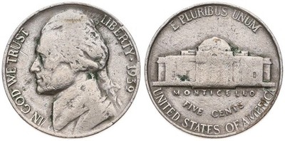 USA - Amerika - 5 Cents 1938-1969 - Thomas Jefferson - verschiedene Jahrgänge