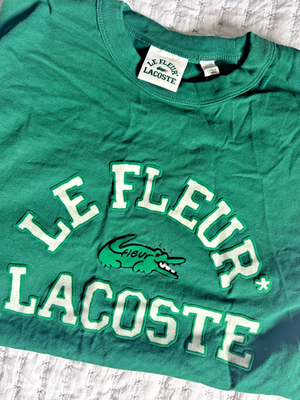 GOLF le FLEUR* X LACOSTE GREEN COLLEGIATE T-SHIRT XS | eBay