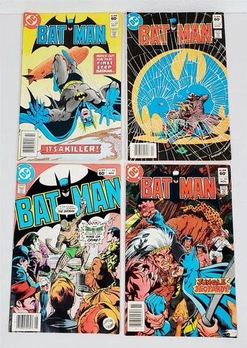 Z-922 VINTAGE 1980'S COLLECTION OF DC COMICS-BATMAN LOT!