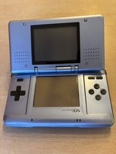Nintendo DS - Original, Working, Silver Blue PAL UK Version with Charger