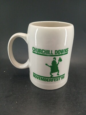 Churchill Downs Novemberfest 86 Beer Mug