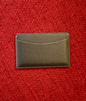 Cartier Cardholder Wallet Black Leather | NEW |Collectible