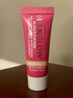 GlamGlow GLOWSTARTER Mega Illuminating Moisturize Nude Glow .24 Fl Oz
